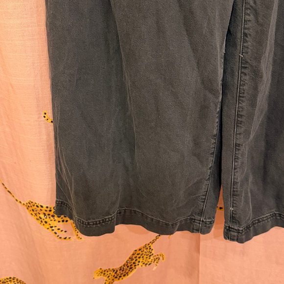 Anthropologie Pilcro The Skipper Strapless Cropped Wide Leg Jumpsuit - Picture 11 of 15